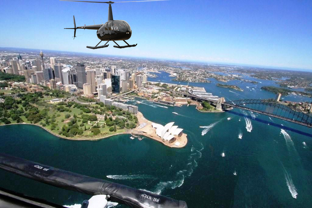 30 Min Sydney Harbour Helicopter Flight For 1